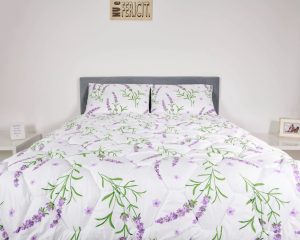 Pilota matlasata Lavanda 140 x 200 cm