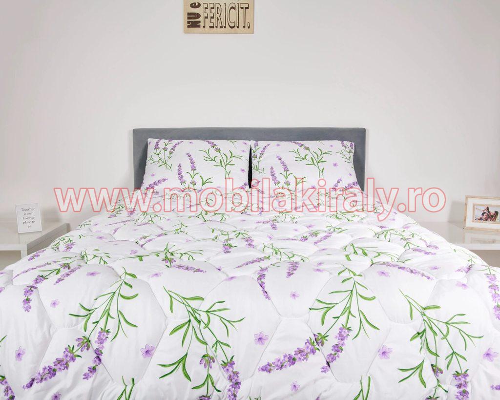 Pilota matlasata Lavanda 140 x 200 cm - imagine 2