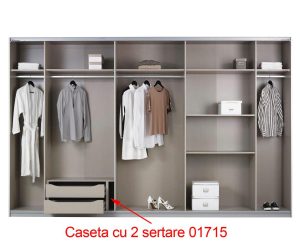 Caseta cu 2 sertare 01715